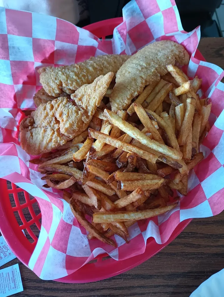Chicken Strip Basket of Fries